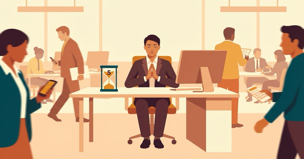 İş Yerinde Mindfulness: 5 Dakikalık Pratiklerle Odaklanma